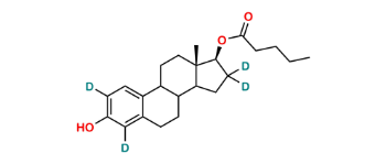 Picture of 17β-Estradiol-17-valerate-D4