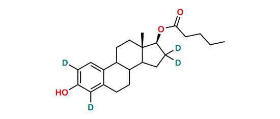 Picture of 17β-Estradiol-17-valerate-D4