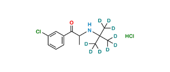 Picture of Bupropion D9 Hydrochloride
