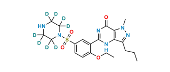 Picture of N-Desmethyl Sildenafil D8