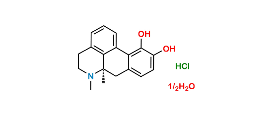 Picture of Apomorphine hydrochloride hemihydrate