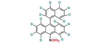Picture of (10-(naphthalen-1-yl-d7)anthracen-9-yl-1,2,3,4,5,6,7,8-d8)boronic acid