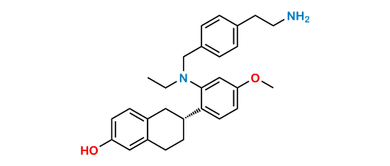 Picture of Elacestrant Desethyl EImpurity