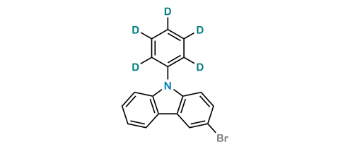 Picture of 3-Bromo-9-(phenyl-2,3,4,5,6-d5)-9H-carbazole