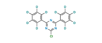 Picture of 2-Chloro-4,6-bis(phenyl-d5)-1,3,5-triazine