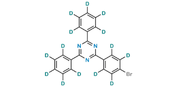 Picture of 2-(4-bromophenyl-2,3,5,6-d4)-4,6-bis(phenyl-d5)-1,3,5-triazine