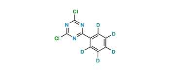 Picture of 2,4-dichloro-6-(phenyl-d5)-1,3,5-triazine