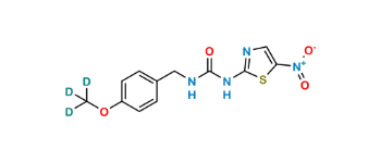 Picture of N-[[4-(Methoxy-d3)phenyl]methyl]-N′-(5-nitro-2-thiazolyl)urea