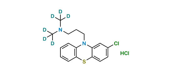 Picture of Chlorpromazine D6 Hydrochloride
