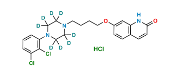 Picture of Dehydro Aripiprazole-D8 Hydrochloride