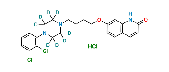 Picture of Dehydro Aripiprazole-D8 Hydrochloride