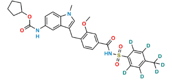 Picture of Zafirlukast p-Tolyl Isomer-d7