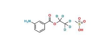 Picture of Ethyl-d5 3-aminobenzoate methanesulfonate