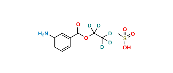 Picture of Ethyl-d5 3-aminobenzoate methanesulfonate
