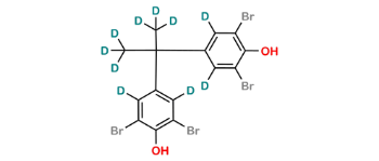 Picture of 3,3',5,5'-Tetrabromobisphenol A-d10