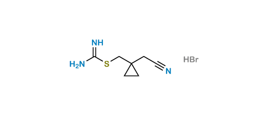Picture of (1-(Cyanomethyl)cyclopropyl)methyl carbamimidothioate hydrobromide Picture of (1-(Cyanomethyl)cyclopropyl)methyl carbamimidothioate hydrobromide