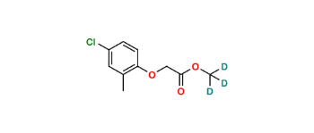 Picture of (4-CHLORO-2-METHYLPHENOXY)ACETIC ACID METHYL ESTER-D3