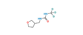 Picture of 1-Methyl-3-((tetrahydrofuran-3-yl)methyl)urea-d3 