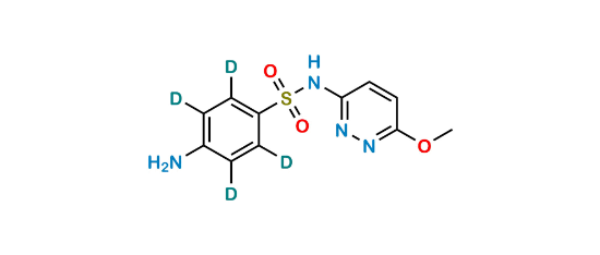 Picture of Sulfamethoxypyridazine-D4 Picture of Sulfamethoxypyridazine-D4