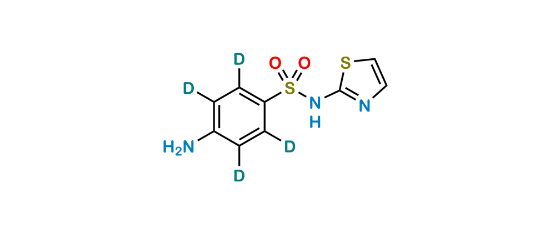 Picture of Sulfathiazole-D4 Picture of Sulfathiazole-D4