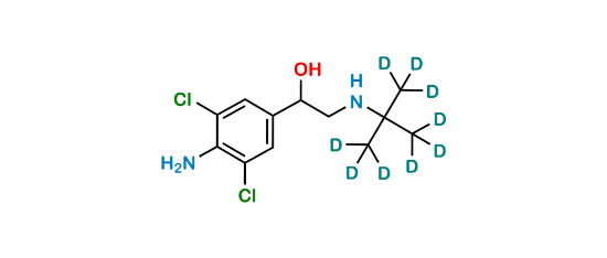 Picture of Clenbuterol-D9 Picture of Clenbuterol-D9