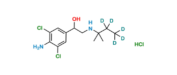 Picture of Clenpenterol-D5 Hydrochloride