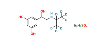 Picture of Metaproterenol-D7 Hemisulfate Salt