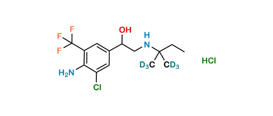 Picture of Mapenterol-d6 Hydrochloride Picture of Mapenterol-d6 Hydrochloride