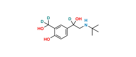 Picture of Albuterol-D3 Picture of Albuterol-D3