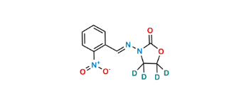 Picture of 3-[(o-Nitrobenzylidene) amino]-2-oxazolidinone-d4