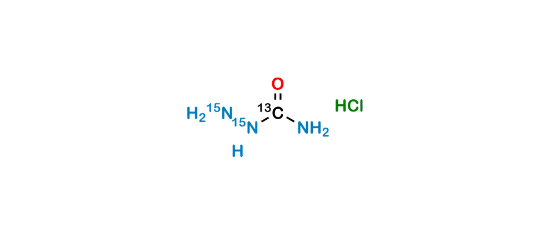 Picture of Semicarbazide-13C,15N2 Hydrochloride