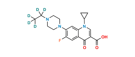Picture of Enrofloxacin-D5 Picture of Enrofloxacin-D5