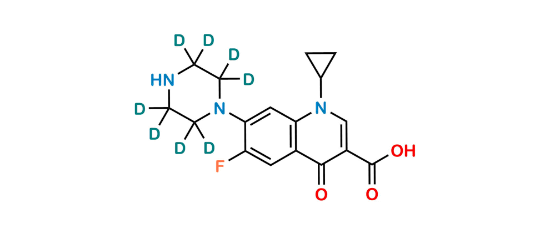 Picture of Ciprofloxacin D8 Picture of Ciprofloxacin D8