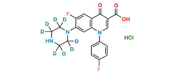 Picture of Sarafloxacin-D8 hydrochloride