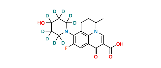 Picture of Nadifloxacin-D9 Picture of Nadifloxacin-D9
