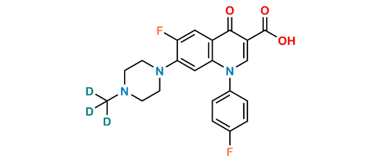 Picture of Difloxacin-D3  Picture of Difloxacin-D3