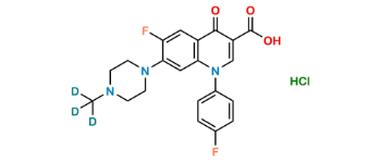 Picture of Difloxacin-D3 hydrochloirde