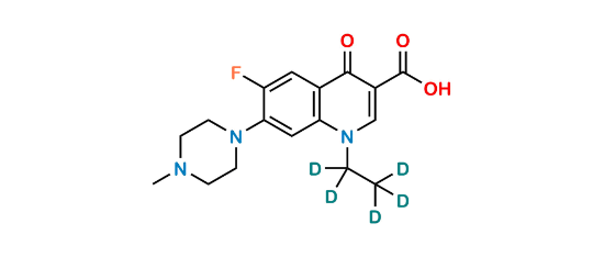 Picture of Pefloxacin-D5