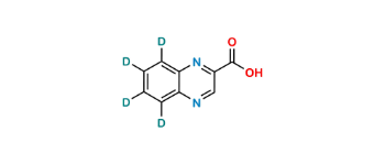Picture of 2-Quinoxalinecarboxylic Acid-D4