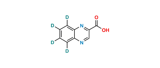 Picture of 2-Quinoxalinecarboxylic Acid-D4 Picture of 2-Quinoxalinecarboxylic Acid-D4