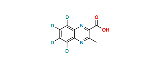 Picture of 3-Methyl-2-quinoxalinecarboxylic acid-D4 Picture of 3-Methyl-2-quinoxalinecarboxylic acid-D4