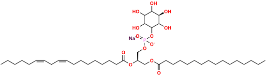 Picture of 1-Palmitoyl-2-(L-α-phosphatidylinositol) Sodium Salt Picture of 1-Palmitoyl-2-(L-α-phosphatidylinositol) Sodium Salt