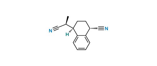 Picture of rel-(αR,1S,4R)-4-Cyano-1,2,3,4-tetrahydro-α-methyl-1-naphthaleneacetonitril Picture of rel-(αR,1S,4R)-4-Cyano-1,2,3,4-tetrahydro-α-methyl-1-naphthaleneacetonitril