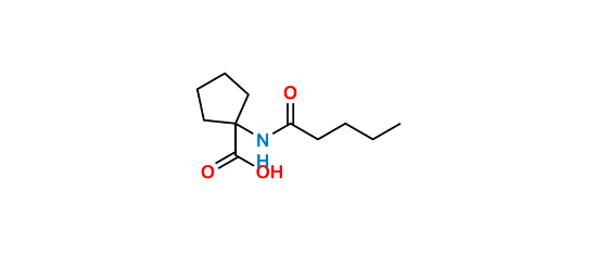 Picture of 1-Pentanamidocyclopentanecarboxylic acid