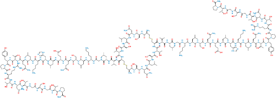 Picture of Calcitonin Anti-Parallel Dimer