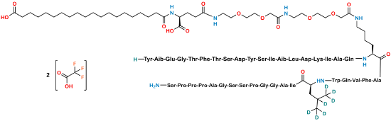 Picture of Tirzepatide-d7 Ditrifluoroacetate Picture of Tirzepatide-d7 Ditrifluoroacetate