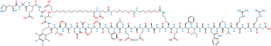 Picture of Semaglutide-D5 Picture of Semaglutide-D5
