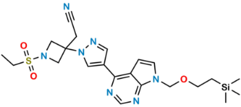 Show details for Ruxolitinib SEM-Sulfonyl Impurity Picture of Ruxolitinib SEM-Sulfonyl Impurity