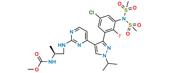Picture of Encorafenib Disulfonamide Impurity