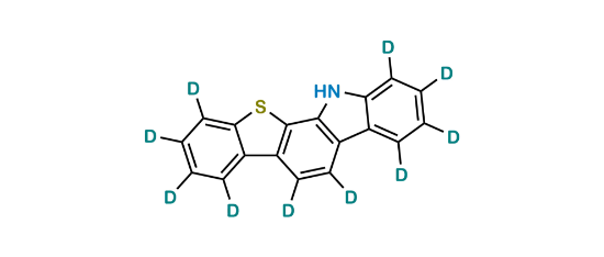 Picture of 12H-benzo[4,5]thieno[2,3-a]carbazole-[1,2,3,4,5,6,7,8,9,10-d10]
